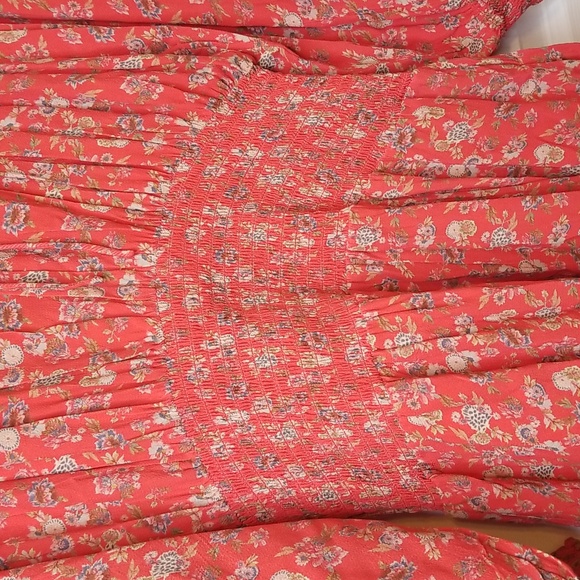 Cleobella Ella Long Sleeve Printed Mini Dress Size Medium - Picture 6 of 17